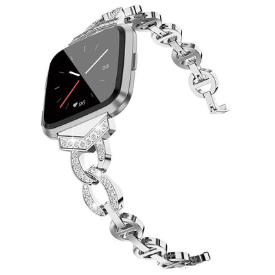 Reloj de Acero Inoxidable con Correa Metálica y Diamantes - Image 11
