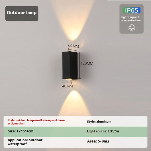 Lámpara LED Impermeable para Exterior - Diseño Moderno para Pasillos y Salas - Image 5