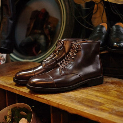 Zapatos de Cuero Ejecutivo con Articulación Triple - Image 10