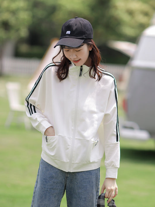 Chaqueta Deportiva Holgada para Mujer - Estilo Baseball Casual - Image 12
