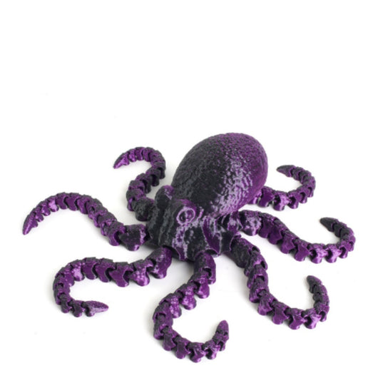 Pulpo Articulado con Impresión Adorable - Juguete Flexible - Image 11