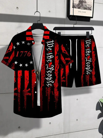 Conjunto Casual Estampado Animal - Playera y Shorts - Image 12
