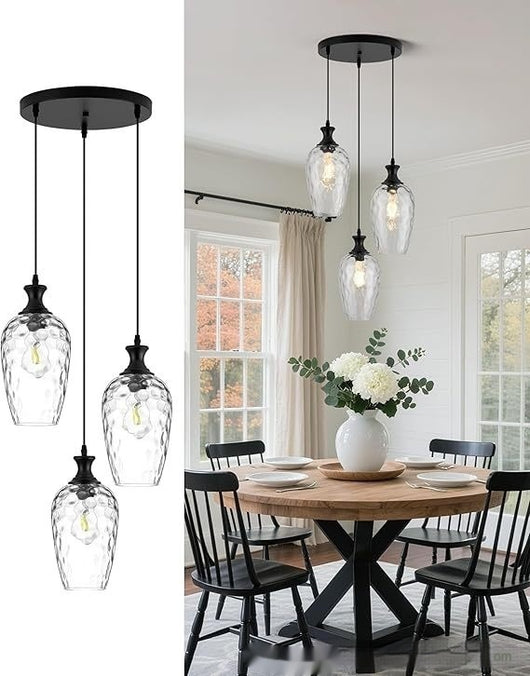 Lámpara Colgante de Cristal para Isla de Cocina - Diseño Moderno Restaurante - Image 10