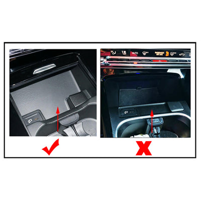Cargador Inalámbrico Rápido para Auto GLB - Montaje en Rejilla - Image 4