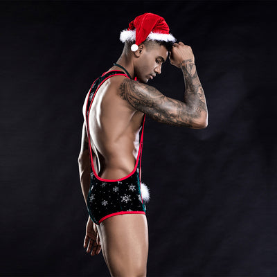 Conjunto Navideño Atrevido para Hombre - Pieza Única Seductora - Image 6