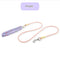 Purple Hand Holding Rope Long