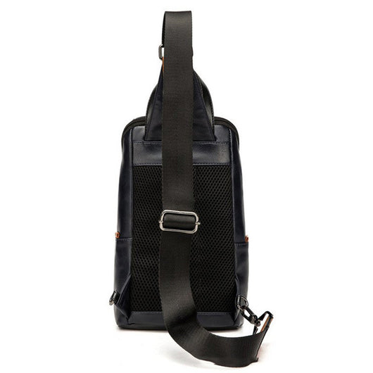 Mochila de Cuero Suave para Ciclismo y Viajes - Image 10