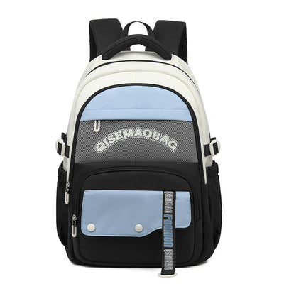 Mochila de Viaje Casual con Contraste de Colores - Image 10