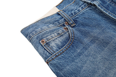 Jeans Slim Fit Desgastado con Costuras Destruidas - Image 10