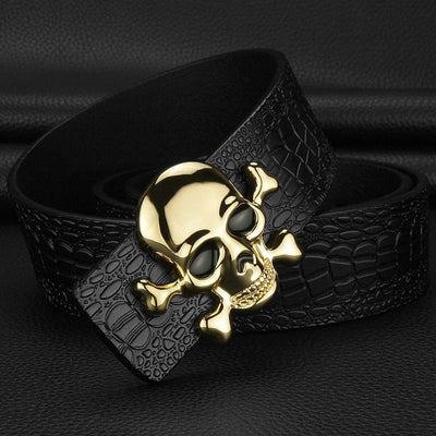 Cinturón para Hombre Maduros con Diseño Calavera - Image 5