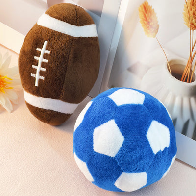 Juguetes Interactivos de Entrenamiento para Cachorros - Diseño de Fútbol y Rugby - Image 3