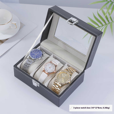 Caja Organizadora de Cuero para Relojes de Lujo - Image 10
