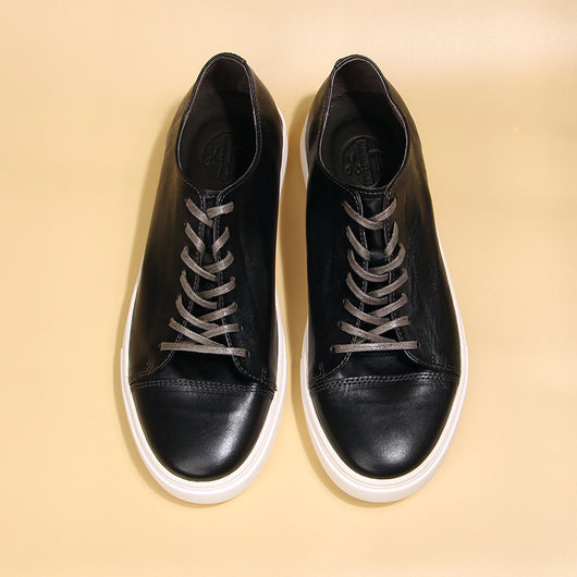 Zapatos Casuales de Cuero Vintage Efecto Gastado - Image 10