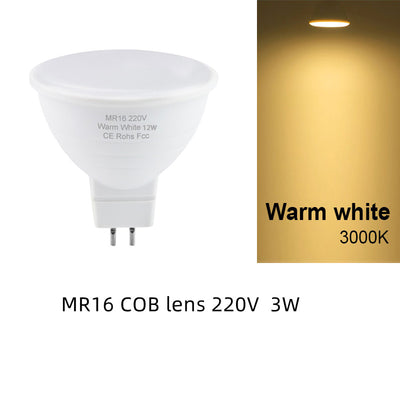Foco LED de Luz Blanca Cálida - Reemplazo de Halógeno de Alto Brillo - Image 6
