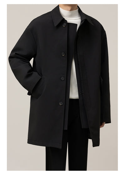 Abrigo Holgado Largo Tipo Duster para Hombre - Image 5