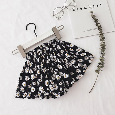Shorts para Niñas Estilo Western Algodón Ligero Piernas Anchas - Image 5