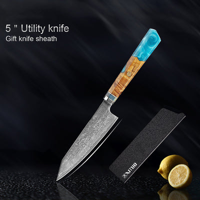 Cuchillo de Cocina Damasco Acero Inoxidable Premium - Image 14