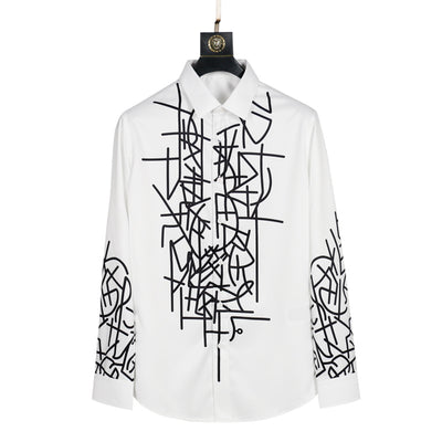 Camisa Estampada Ajustada para Hombre - Diseño Moderno - Image 5