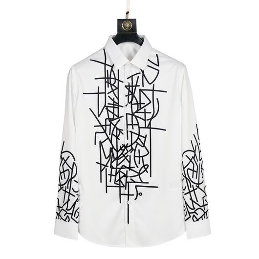 Camisa Estampada Ajustada para Hombre - Diseño Moderno - Image 5