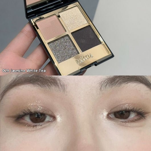 Paleta de Sombras Eyeshadow 4 Colores Tierra Ahumado Mate - Image 7