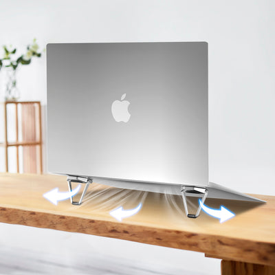 Soporte Vertical Refrigerante para Laptop - Aluminio Plegable Compatible con Apple - Image 4