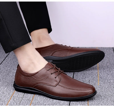 Zapatos Casuales de Cuero para Hombre con Suela Suave - Image 15