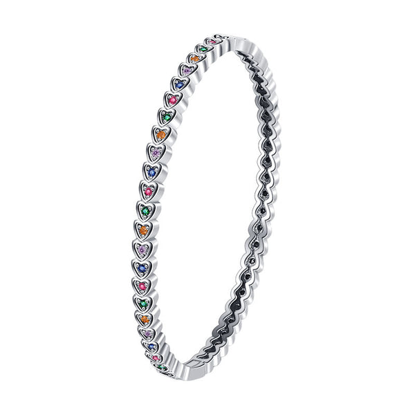 Pulsera de Plata S925 Estilo Punk Retro para Mujer con Diseño de Amor - Image 5