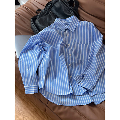 Camisa Azul de Diseño Elegante y Moderno - Image 13