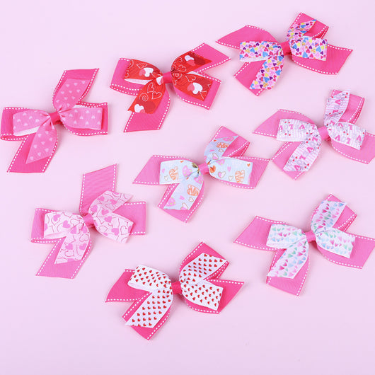 Pasador de Cabello Infantil Corazón con Diseño Dovetail - Image 14