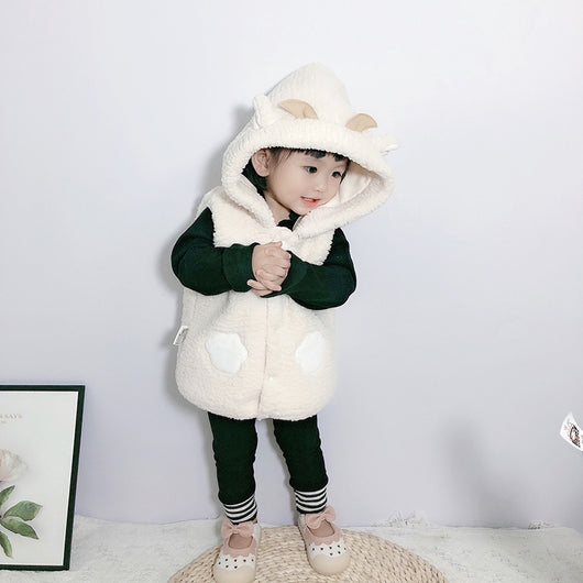 Chaleco Acolchado con Capucha para Niña - Abrigo Térmico Infantil - Image 10