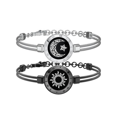Pulsera Inteligente Sol-Luna para Parejas con Sensor Automático - Image 20