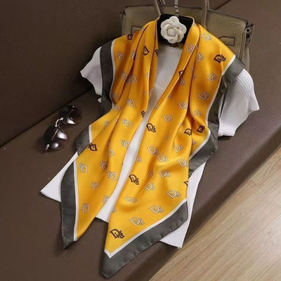 Pañuelo Cuadrado Fino de Lujo para Mujer - Image 28