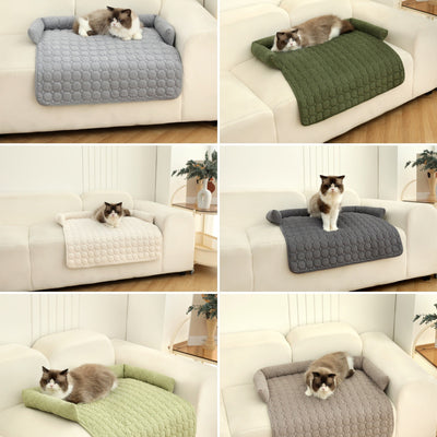 Cama Nido Calmante para Mascotas con Almohada Cervical y Manta Acolchada - Image 28