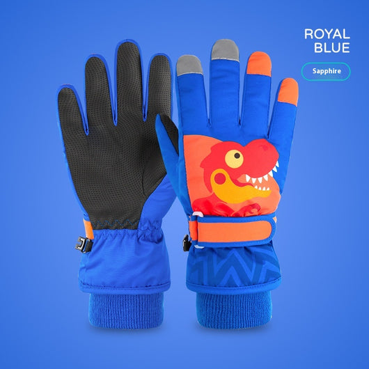 Guantes Térmicos Acolchados para Niños con Diseño de Dinosaurio - Image 7