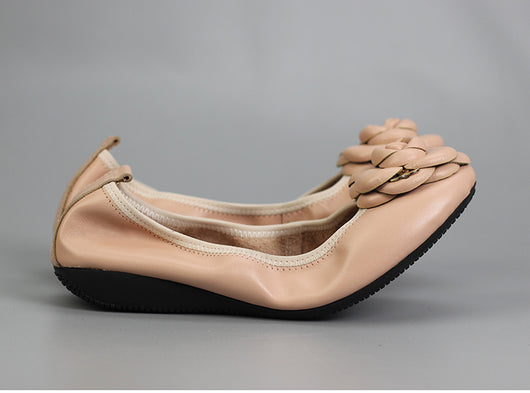 Zapatos de Cuero Genuino para Embarazadas - Cómodos, Antideslizantes y Talla Grande - Image 28