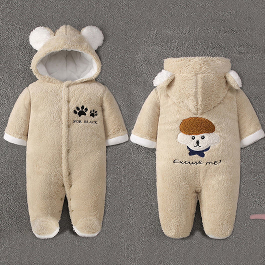 Pijama Térmico para Bebé en Colores Sólidos - Image 4