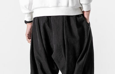 Pantalón Linterna Talla Grande con Cordón y Pierna Ajustable - Image 2