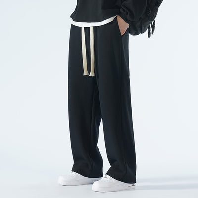 Pantalones Deportivos Holgados de Pierna Ancha para Hombre