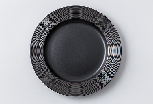 Plato de Restaurante Nórdico con Patrón Cepillado - Image 12