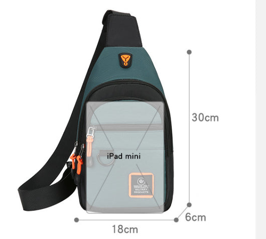 Bolsa Cruzada Ejecutiva para Hombre con Múltiples Compartimentos - Image 10