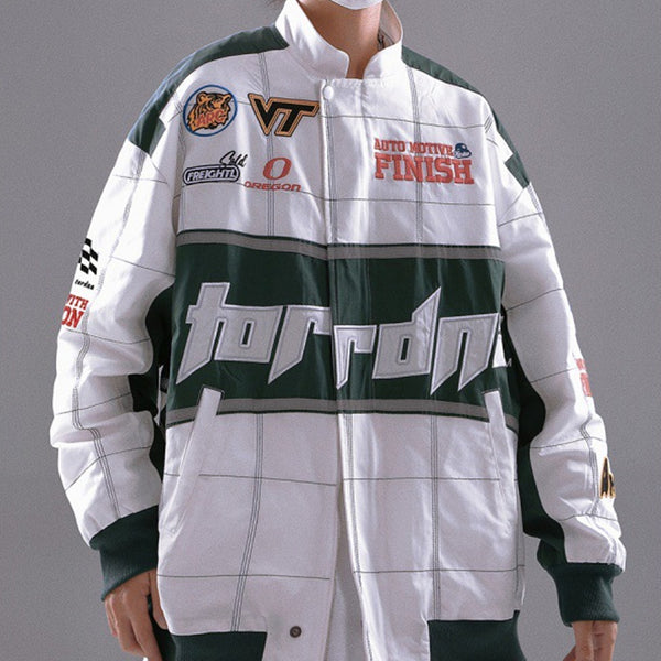 Chaqueta Retro Racing Unisex - Uniforme de Béisbol Deportivo