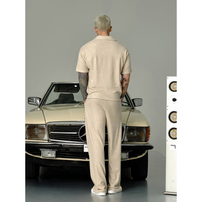Conjunto Casual Hombre: Camiseta Polo Manga Corta y Pantalón - Image 5