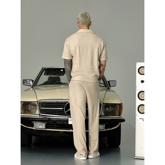 Conjunto Casual Hombre: Camiseta Polo Manga Corta y Pantalón - Image 5