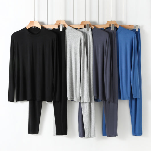 Conjunto de Pijama Térmico de Cuello Alto y Manga Larga - Image 13