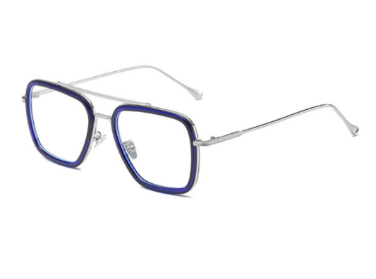 Gafas Retro Iron Man Espejo Plano Unisex - Marco Metálico Clásico - Image 2