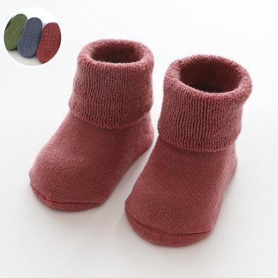 Calcetines Antideslizantes para Bebé con Felpa Gruesa - Image 8