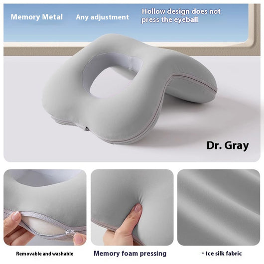 Almohada de Espuma Viscoelástica Ajustable para Descanso en la Oficina - Image 8