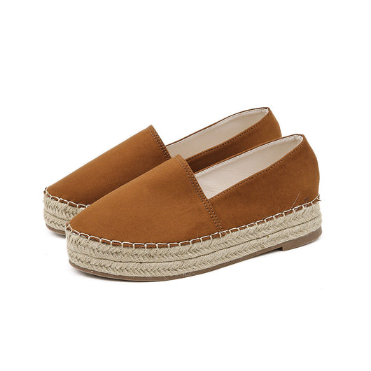 Botín Tejido Estilo Británico Retro con Forro de Cuero Suave para Mujer - Image 9