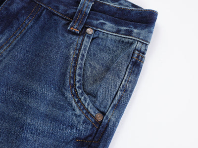 Jeans Rectos Retro Cintura Baja Efecto Desgastado - Image 15