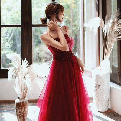 Vestido de Noche con Tirantes Ajustables para Compromisos - Image 4